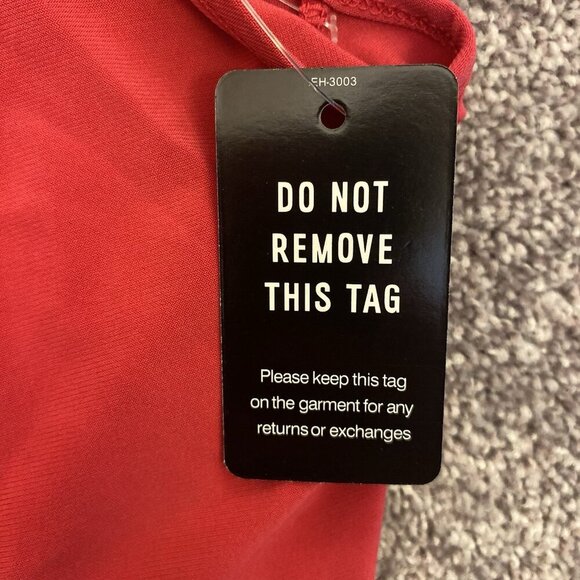 Express Women's Cowl Neck Cropped Cami Spaghetti Straps Pink Top Size XL NWT $44 - Picture 14 of 16